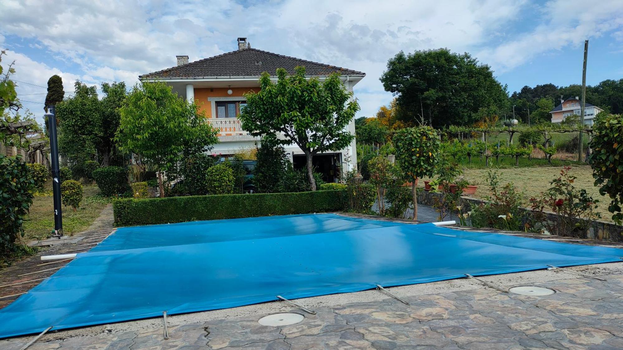 Villa Con Piscina En Panton Ribeira Sacra Galicia Ideal Para Familias Exterior photo
